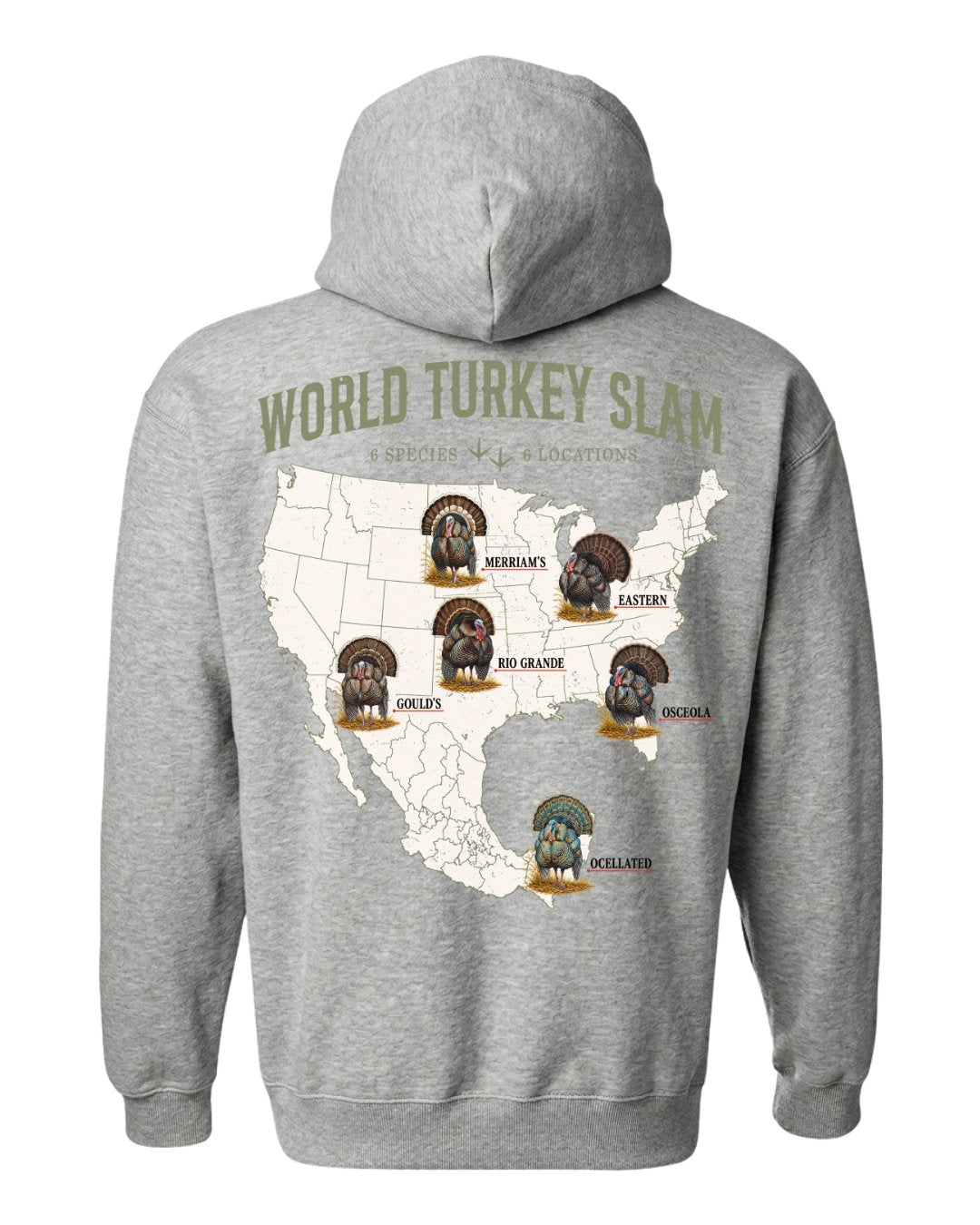 World Turkey Slam Classic Cotton Regular-Fit Hoodie