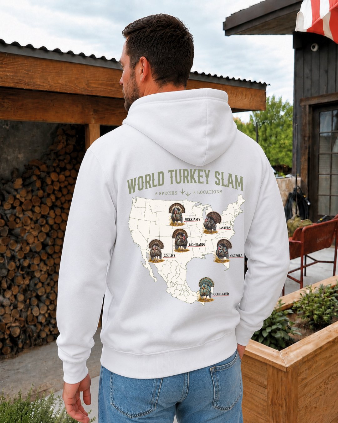 World Turkey Slam Classic Cotton Regular-Fit Hoodie