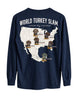 World Turkey Slam Classic Cotton Regular-Fit Long-sleeve Tee