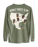 World Turkey Slam Classic Cotton Regular-Fit Long-sleeve Tee