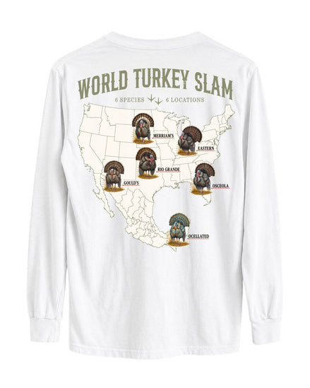 World Turkey Slam Classic Cotton Regular-Fit Long-sleeve Tee