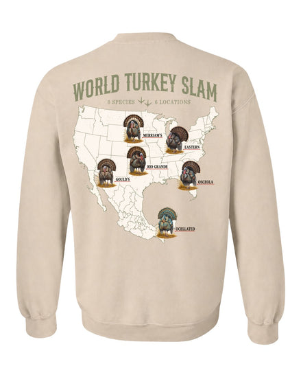 World Turkey Slam Classic Cotton Regular-Fit Sweatshirt