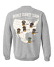 World Turkey Slam Classic Cotton Regular-Fit Sweatshirt