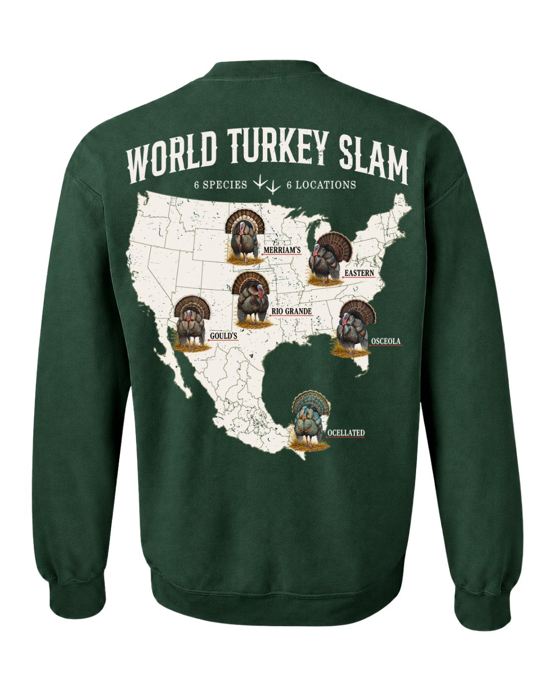 World Turkey Slam Classic Cotton Regular-Fit Sweatshirt