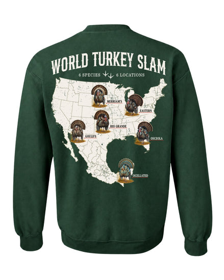 World Turkey Slam Classic Cotton Regular-Fit Sweatshirt