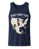 World Turkey Slam Classic Cotton Regular-Fit Tank Top