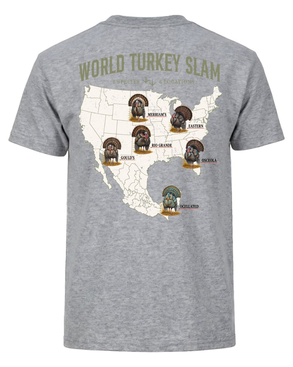 World Turkey Slam Classic Cotton Regular-Fit Tee