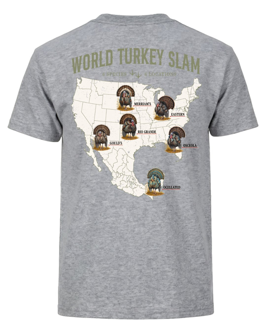 World Turkey Slam Classic Cotton Regular-Fit Tee