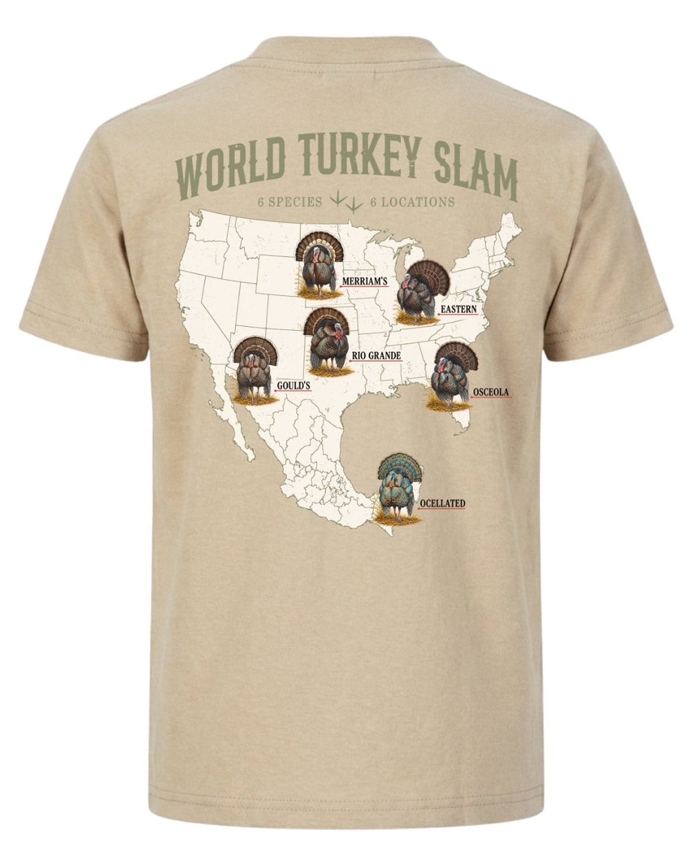 World Turkey Slam Classic Cotton Regular-Fit Tee