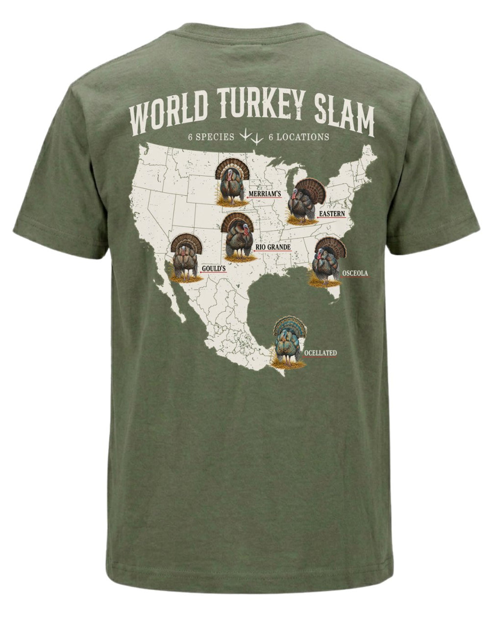 World Turkey Slam Classic Cotton Regular-Fit Tee
