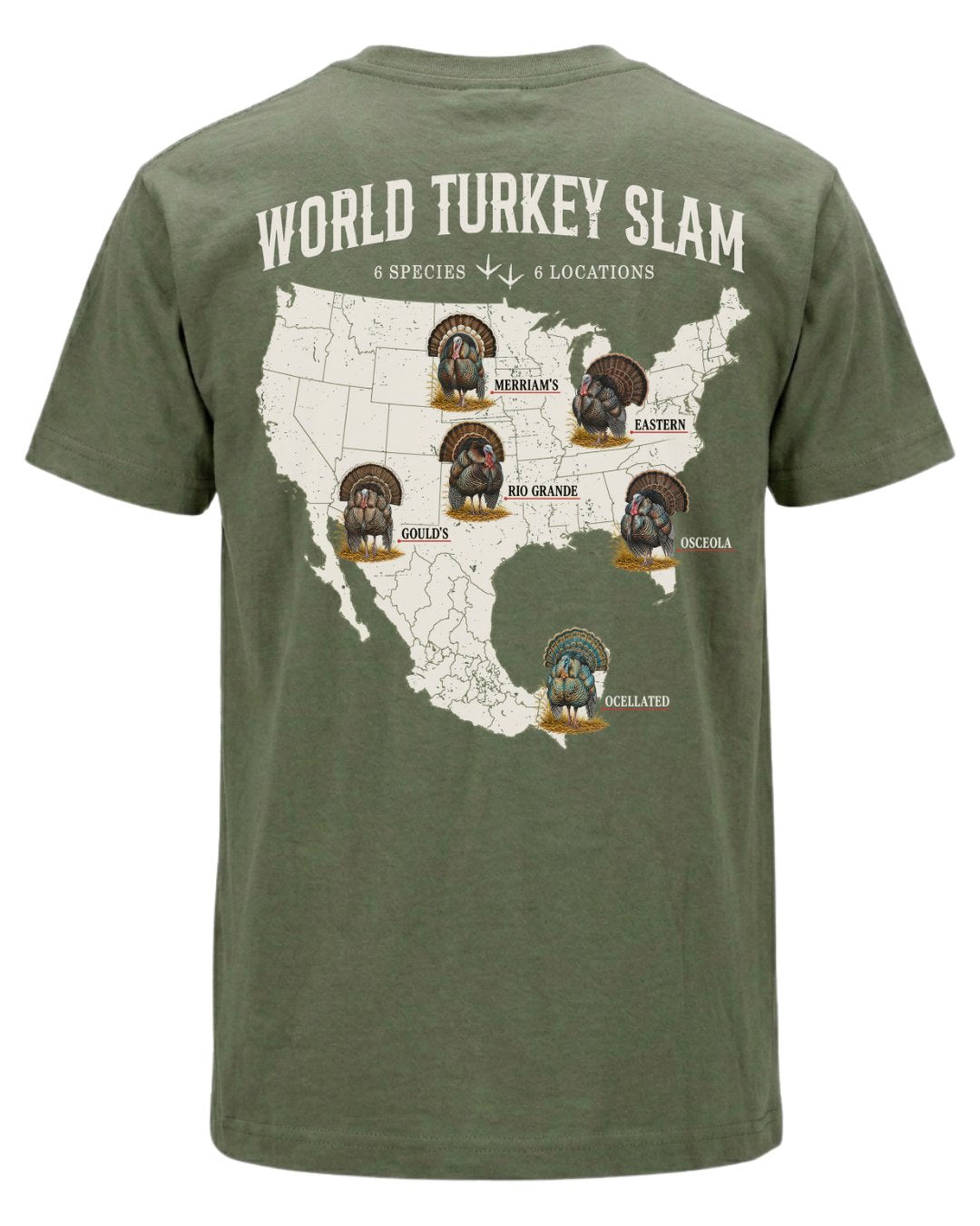World Turkey Slam Classic Cotton Regular-Fit Tee