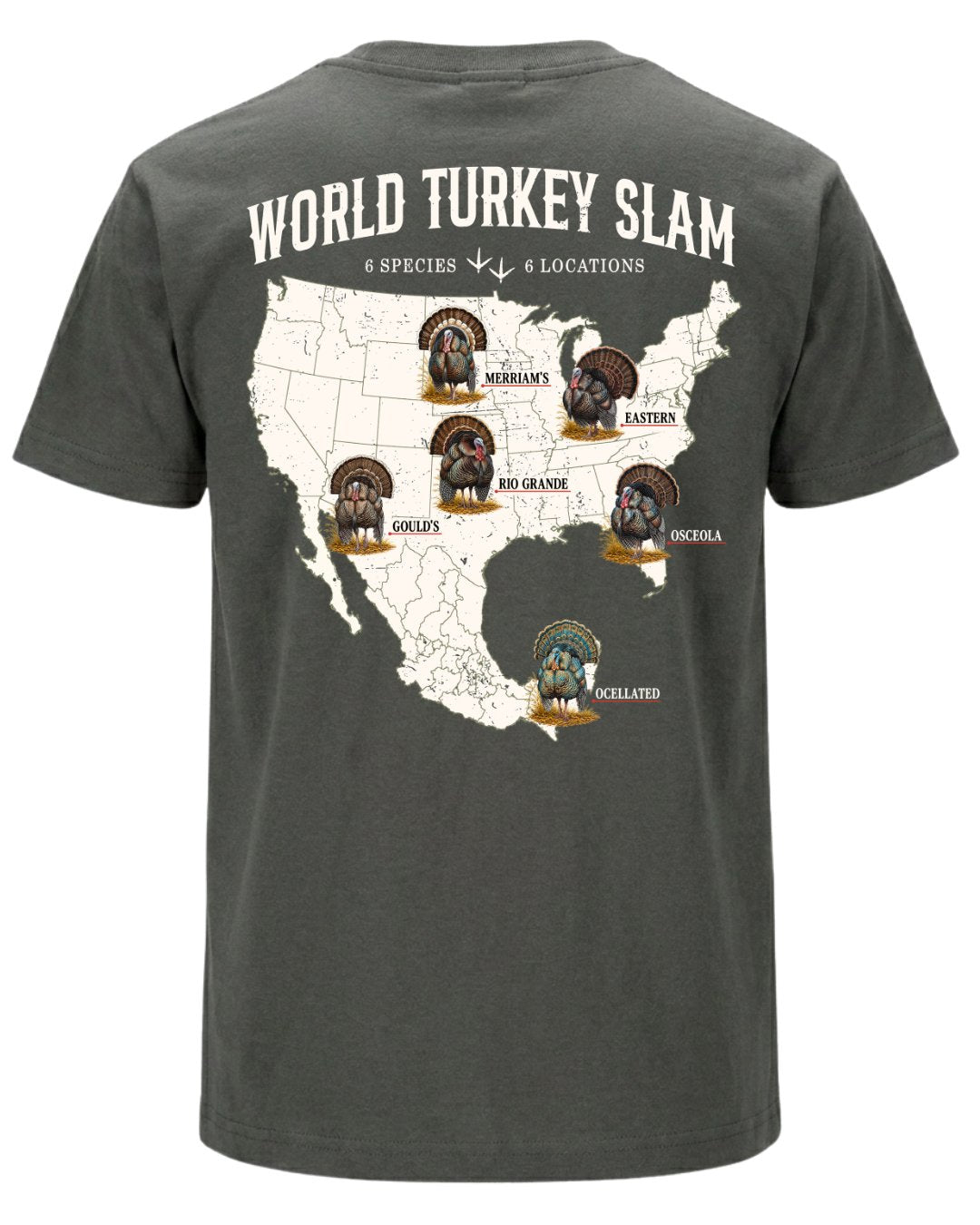World Turkey Slam Classic Cotton Regular-Fit Tee
