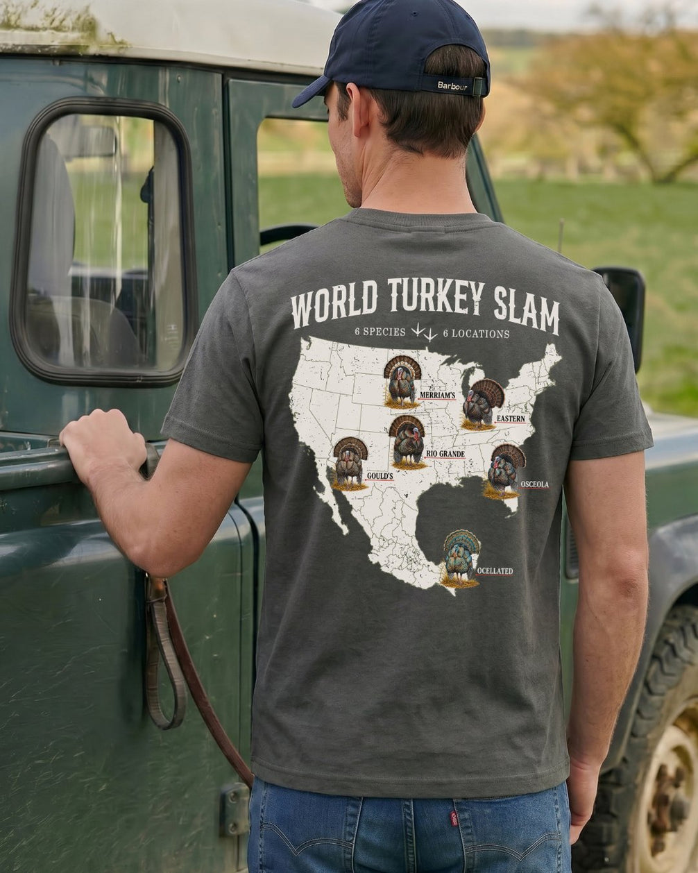 World Turkey Slam Classic Cotton Regular-Fit Tee