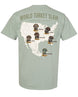 World Turkey Slam Heavyweight Vintage Garment-Dyed Back Print Tee