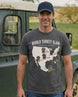 World Turkey Slam Heavyweight Vintage Garment-Dyed Front Print Tee