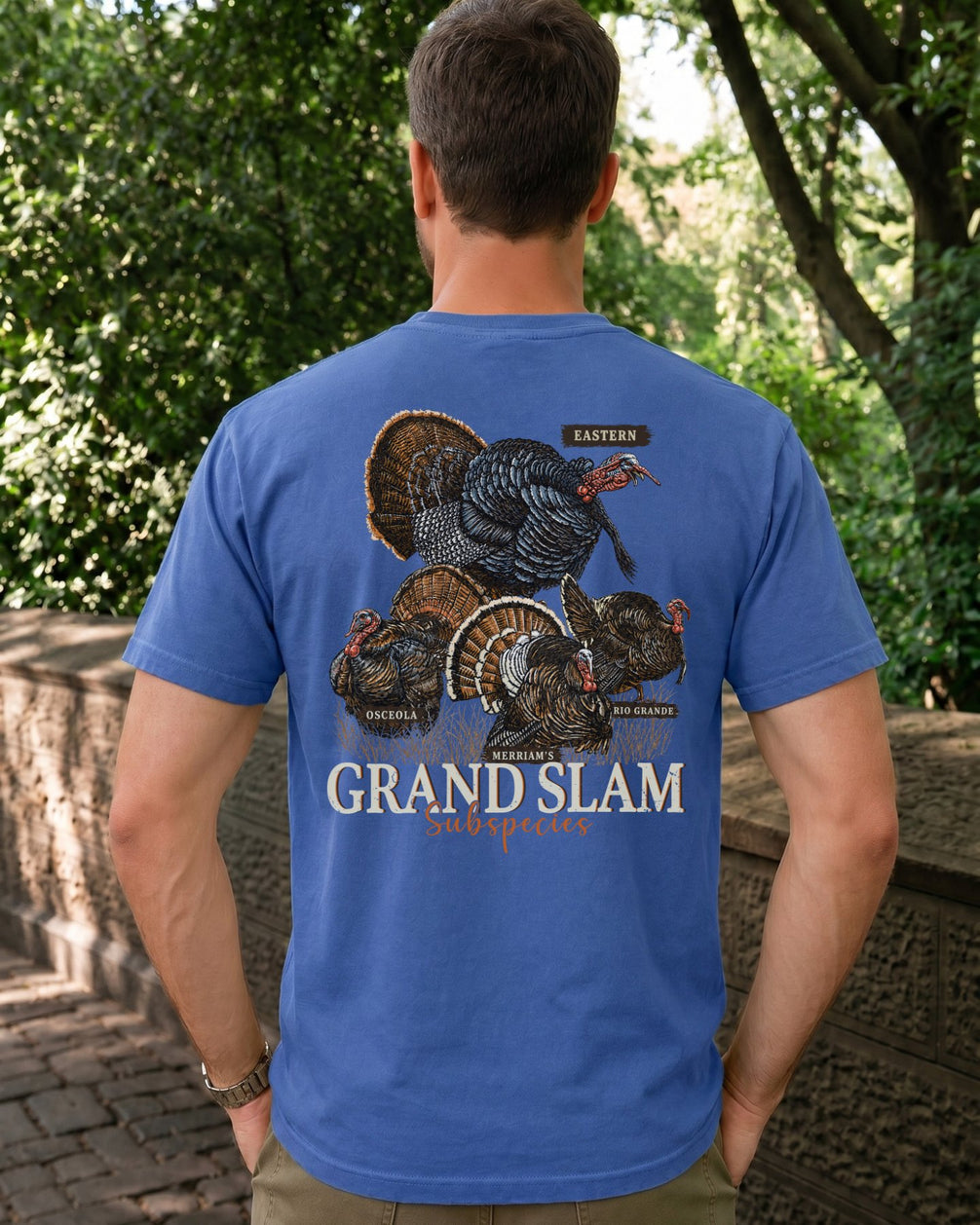 World Turkey Slam Heavyweight Vintage Garment-Dyed Pocket T-shirt