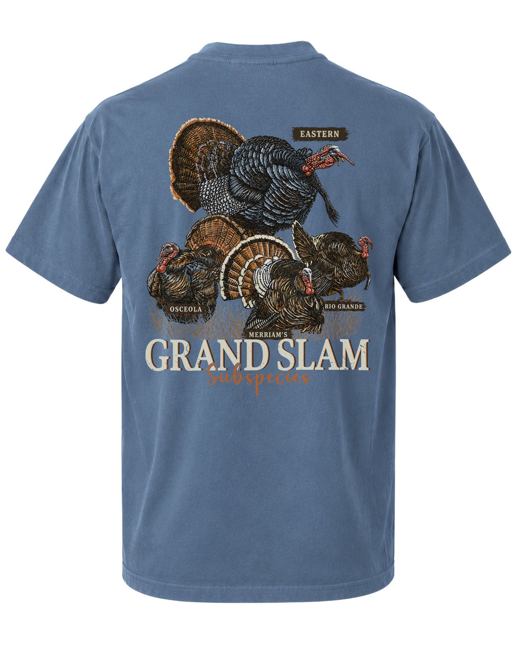 World Turkey Slam Heavyweight Vintage Garment-Dyed Pocket T-shirt