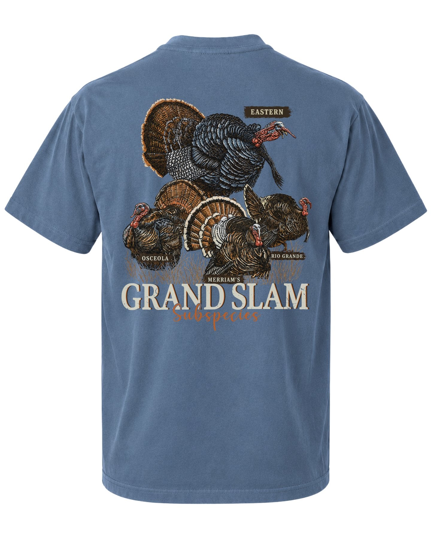 World Turkey Slam Heavyweight Vintage Garment-Dyed Pocket T-shirt