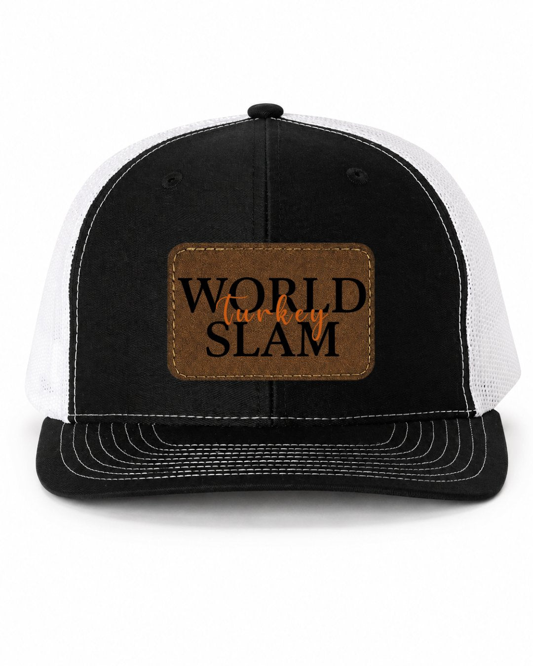 World Turkey Slam Trucker Hat with Leather Patch