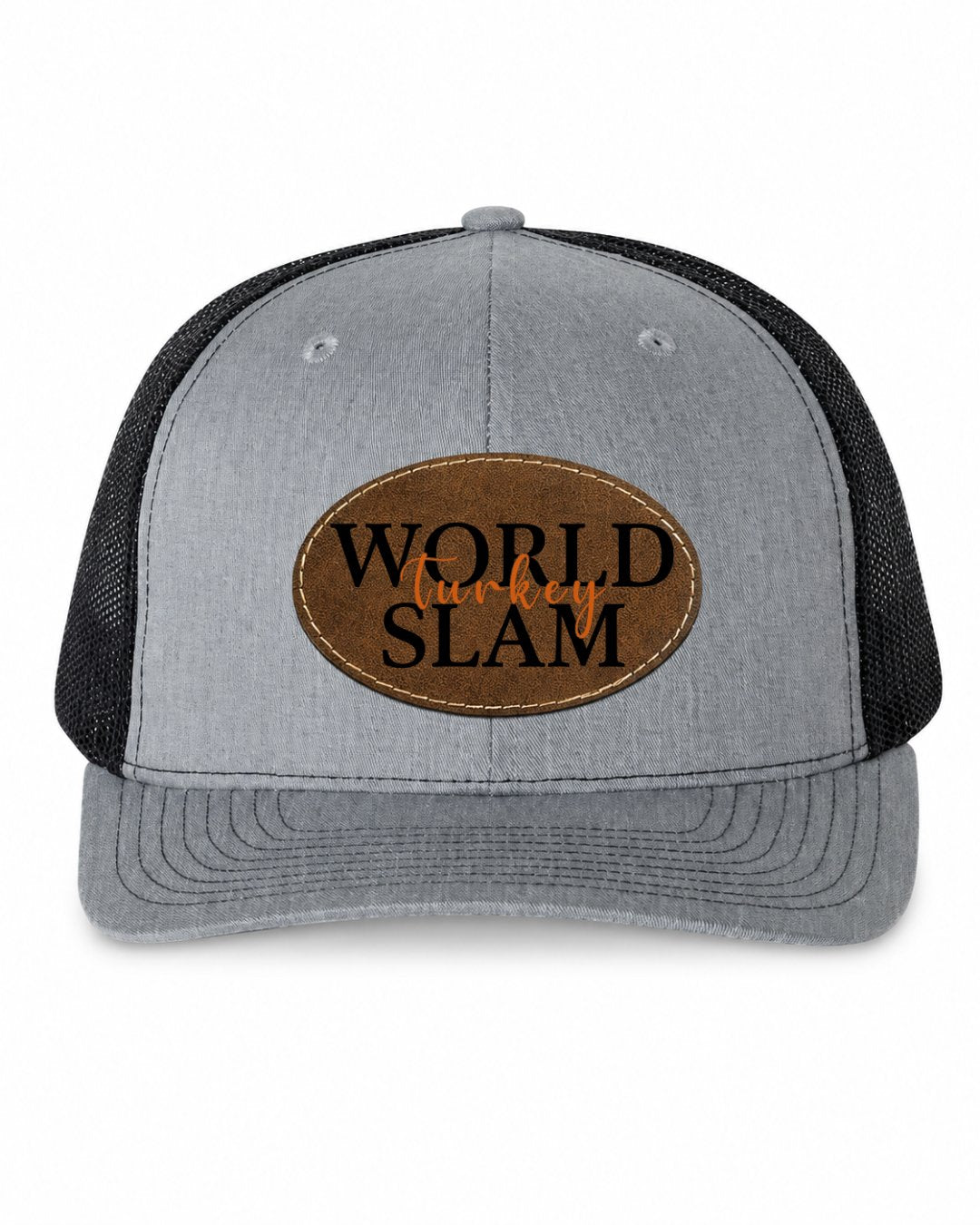 World Turkey Slam Trucker Hat with Leather Patch