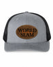 World Turkey Slam Trucker Hat with Leather Patch
