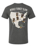 World Turkey Slam Ultra-Soft Lightweight Round-Neck Tee