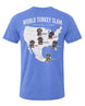 World Turkey Slam Ultra-Soft Lightweight Round-Neck Tee