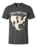World Turkey Slam Ultra-Soft Lightweight V-Neck Tee
