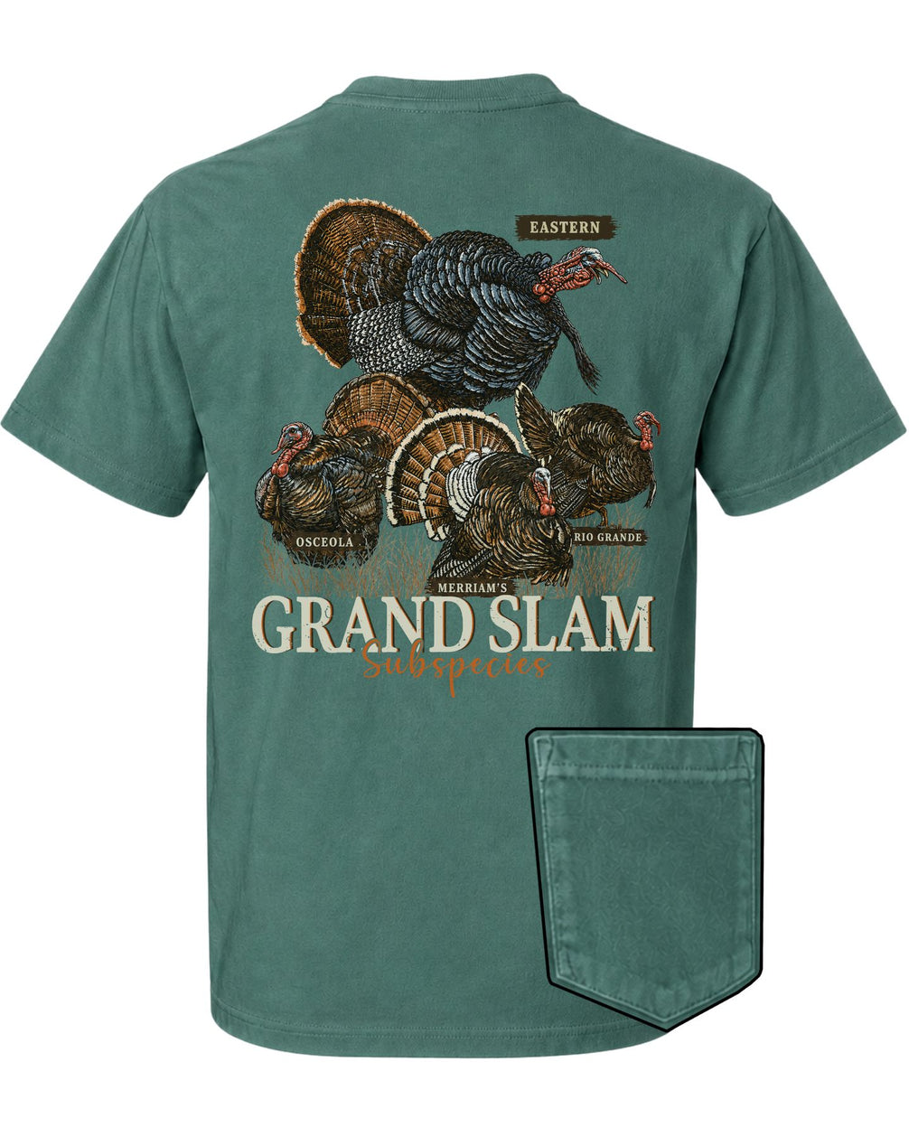 Grand Slam Subspecies Heavyweight Vintage Garment-Dyed Pocket T-shirt
