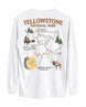 Yellowstone Explorer Map Long-sleeve
