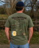 Yellowstone Explorer Map T-shirt