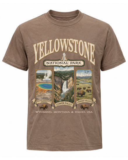 Yellowstone Explorer Vintage T-shirt