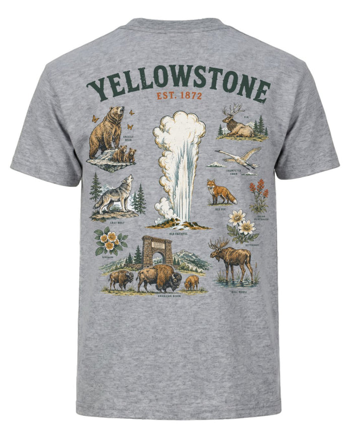 Yellowstone Flora & Fauna T-shirt