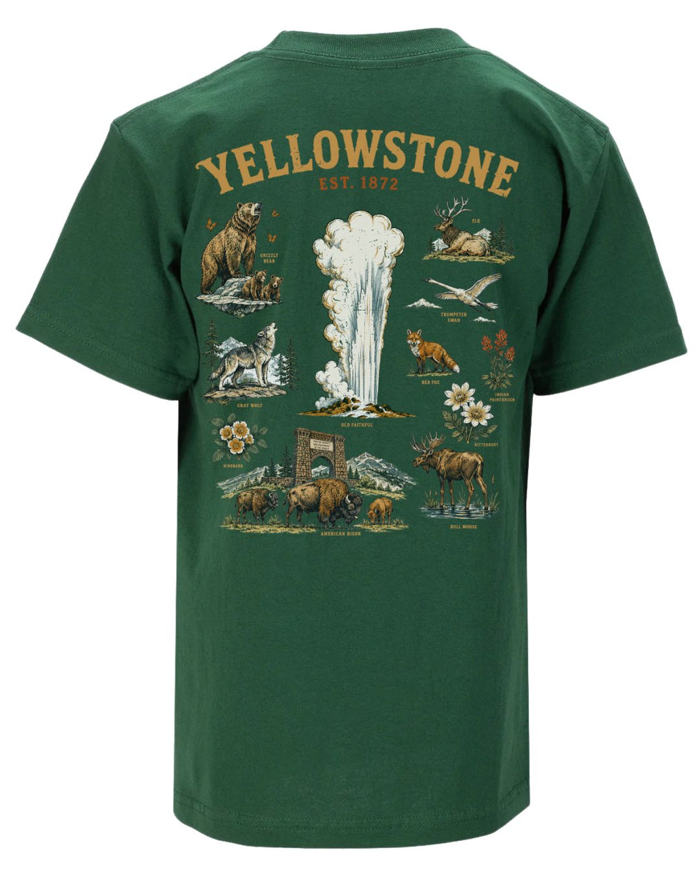 Yellowstone Flora & Fauna T-shirt