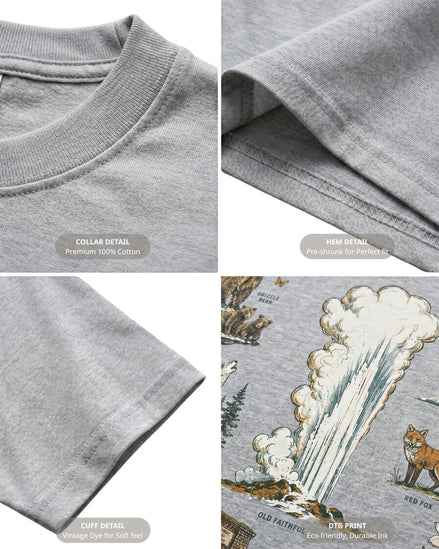 Yellowstone Flora & Fauna T-shirt
