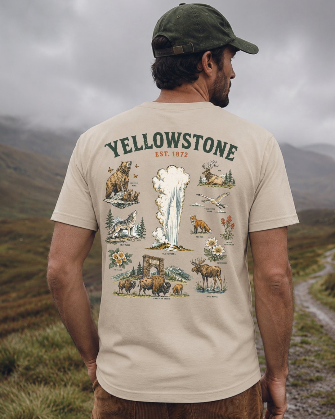 Yellowstone Flora & Fauna T-shirt