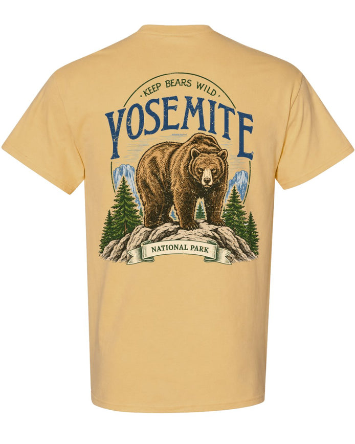 Yosemite 'Keep Bears Wild' T-shirt