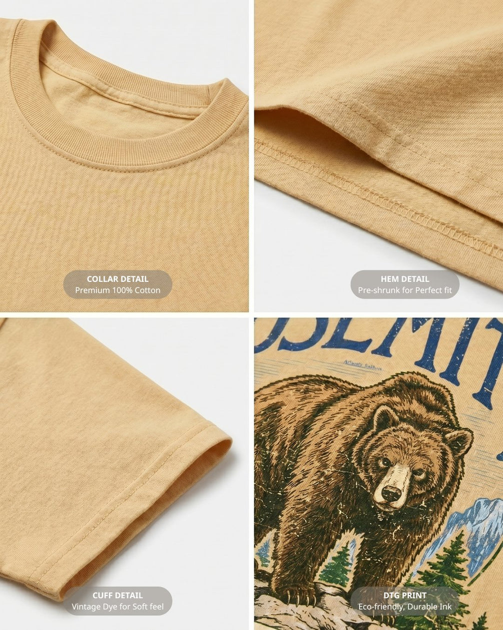 Yosemite 'Keep Bears Wild' T-shirt