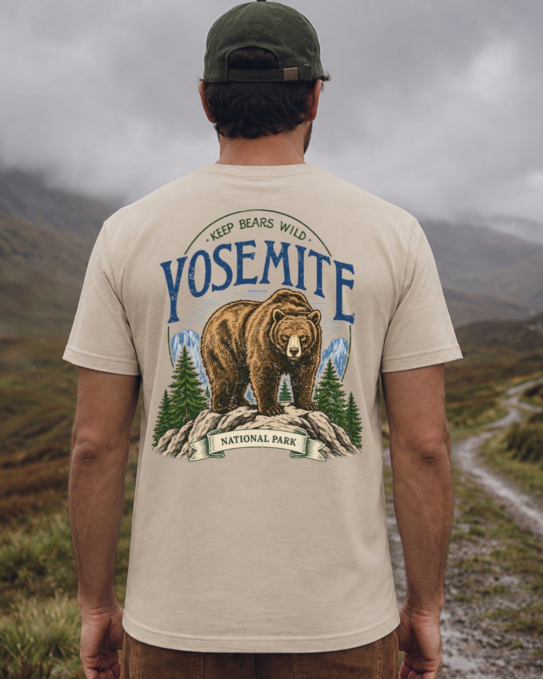 Yosemite 'Keep Bears Wild' T-shirt