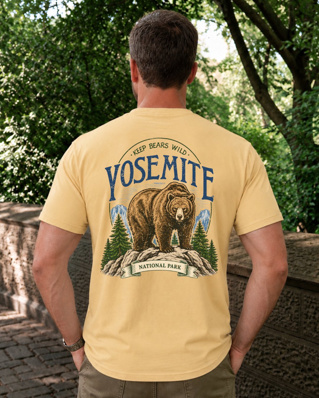 Yosemite 'Keep Bears Wild' T-shirt