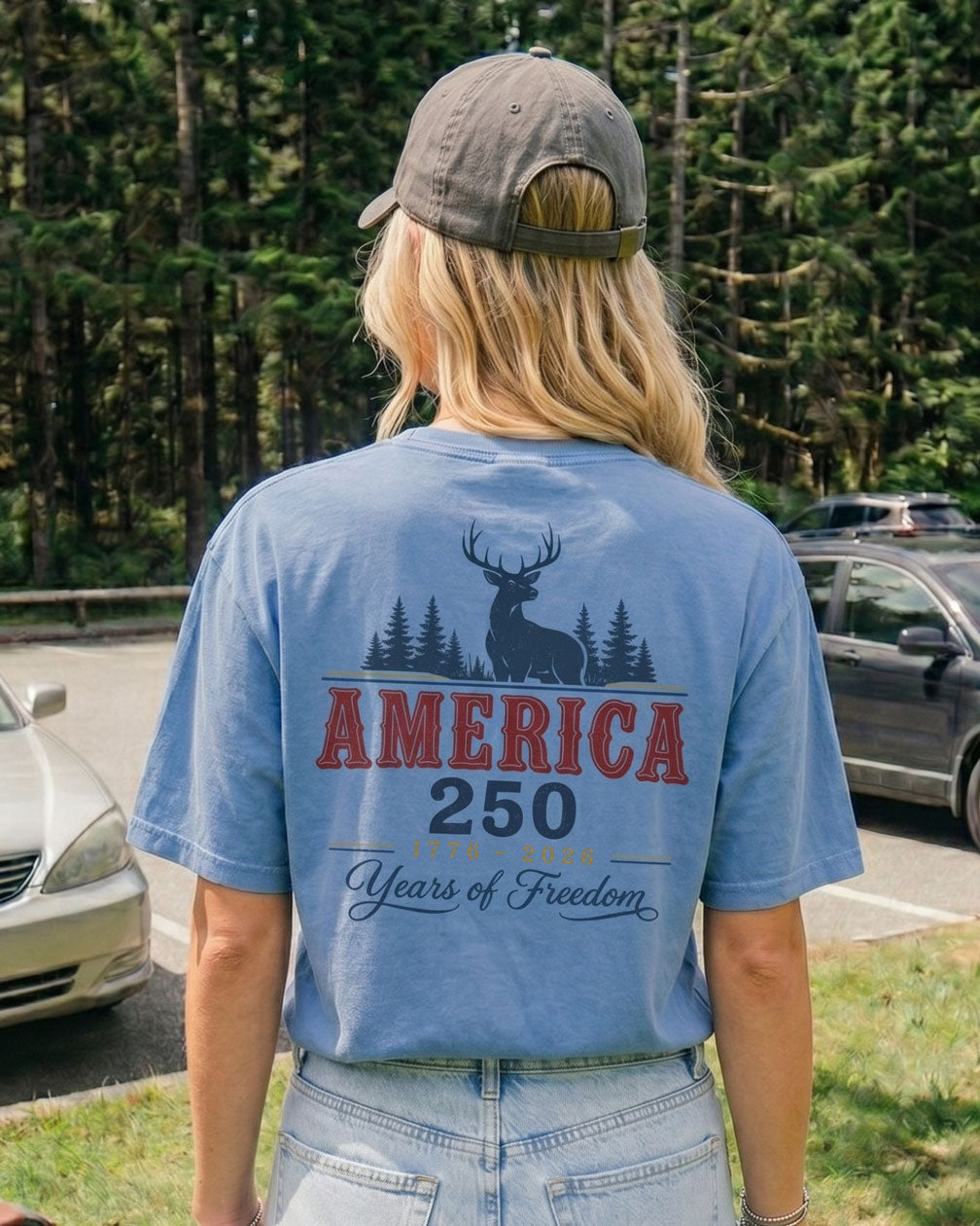 America 250 Freedom & Wildlife T-shirt