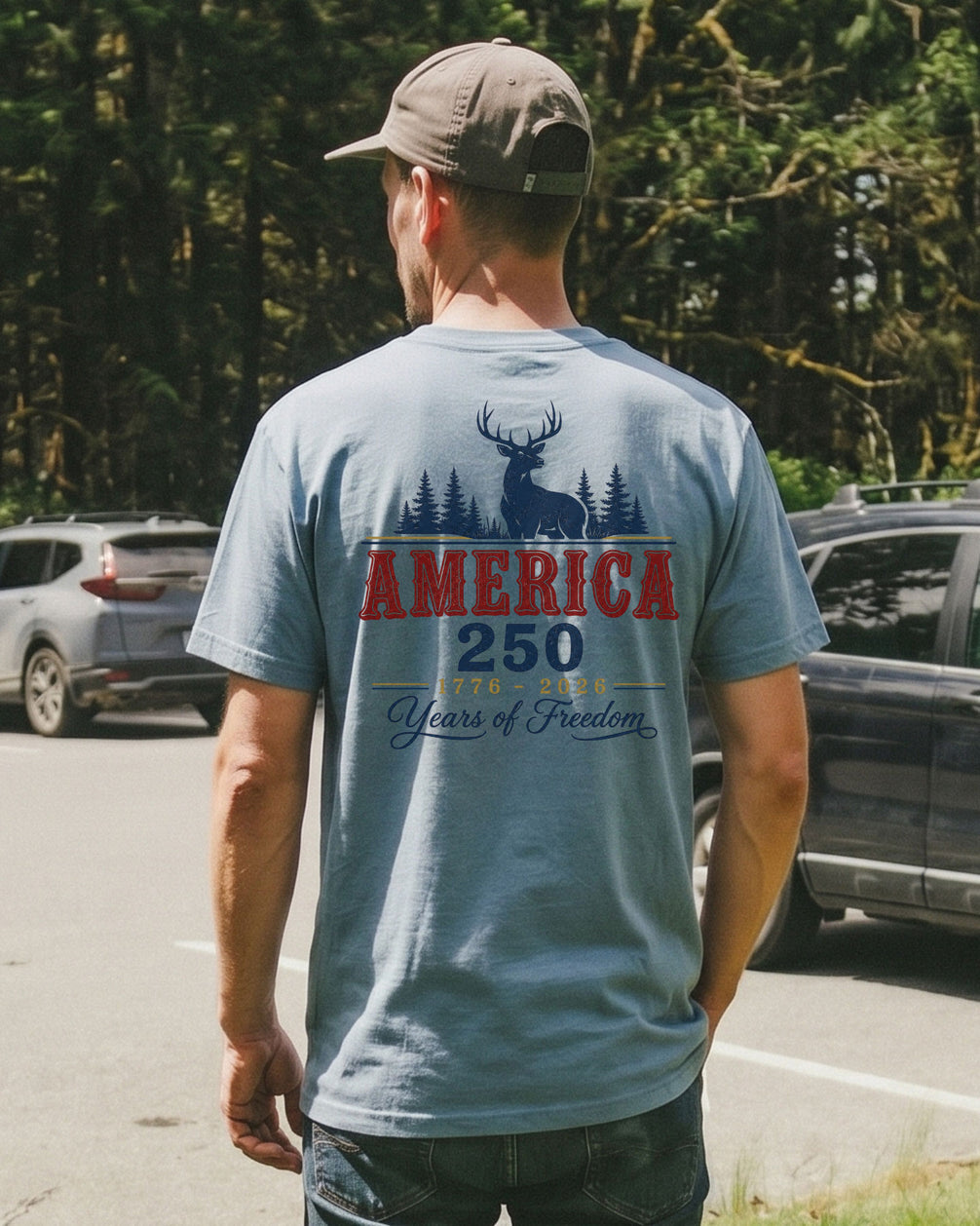 America 250 Freedom & Wildlife T-shirt