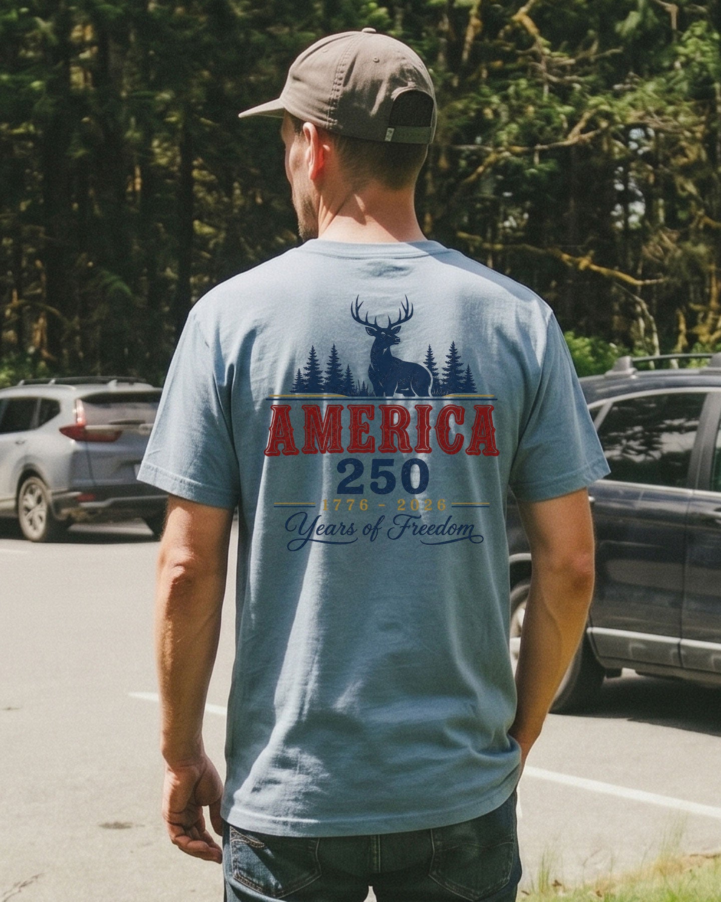 America 250 Freedom & Wildlife T-shirt