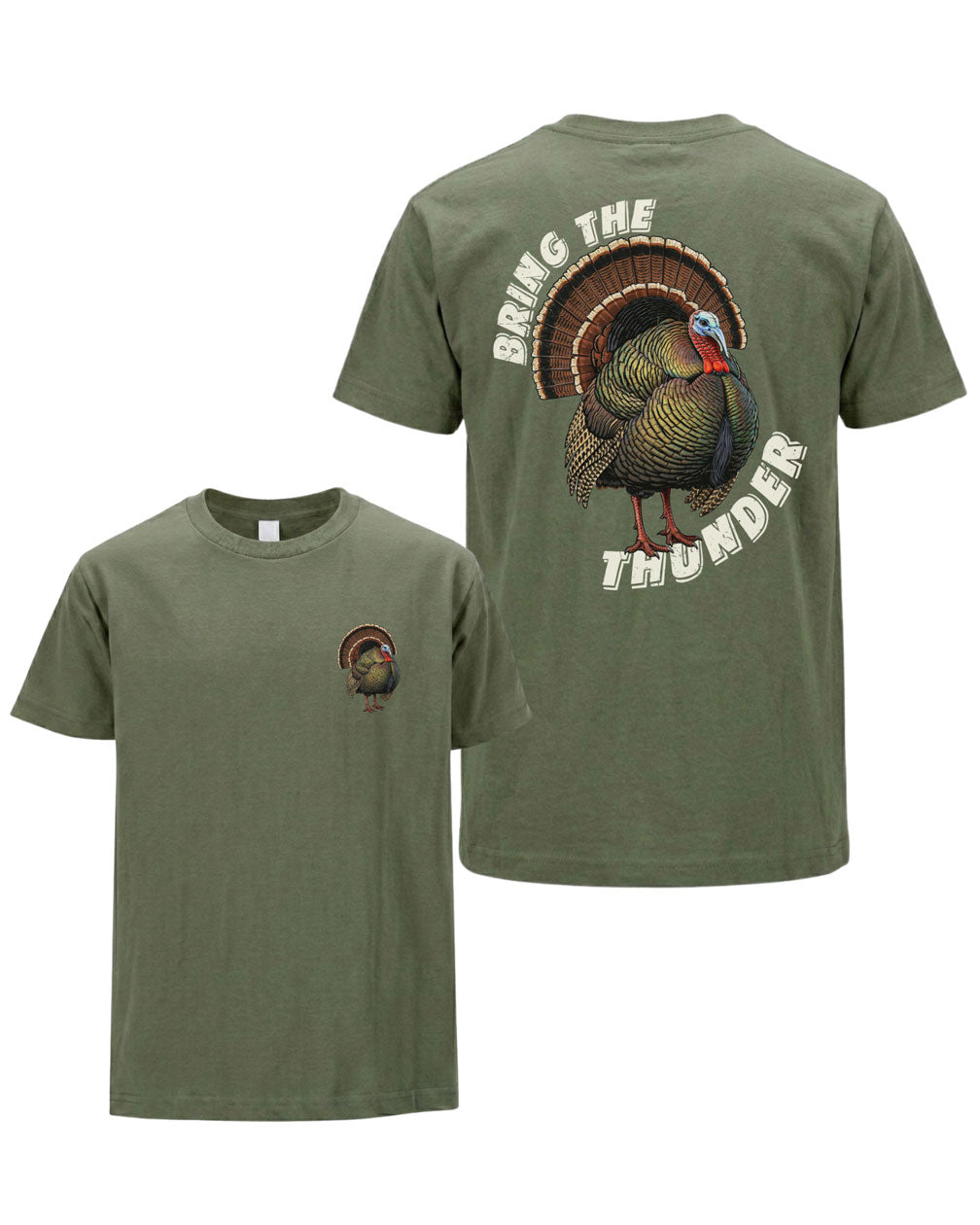 Bring The Thunder Turkey T-shirt