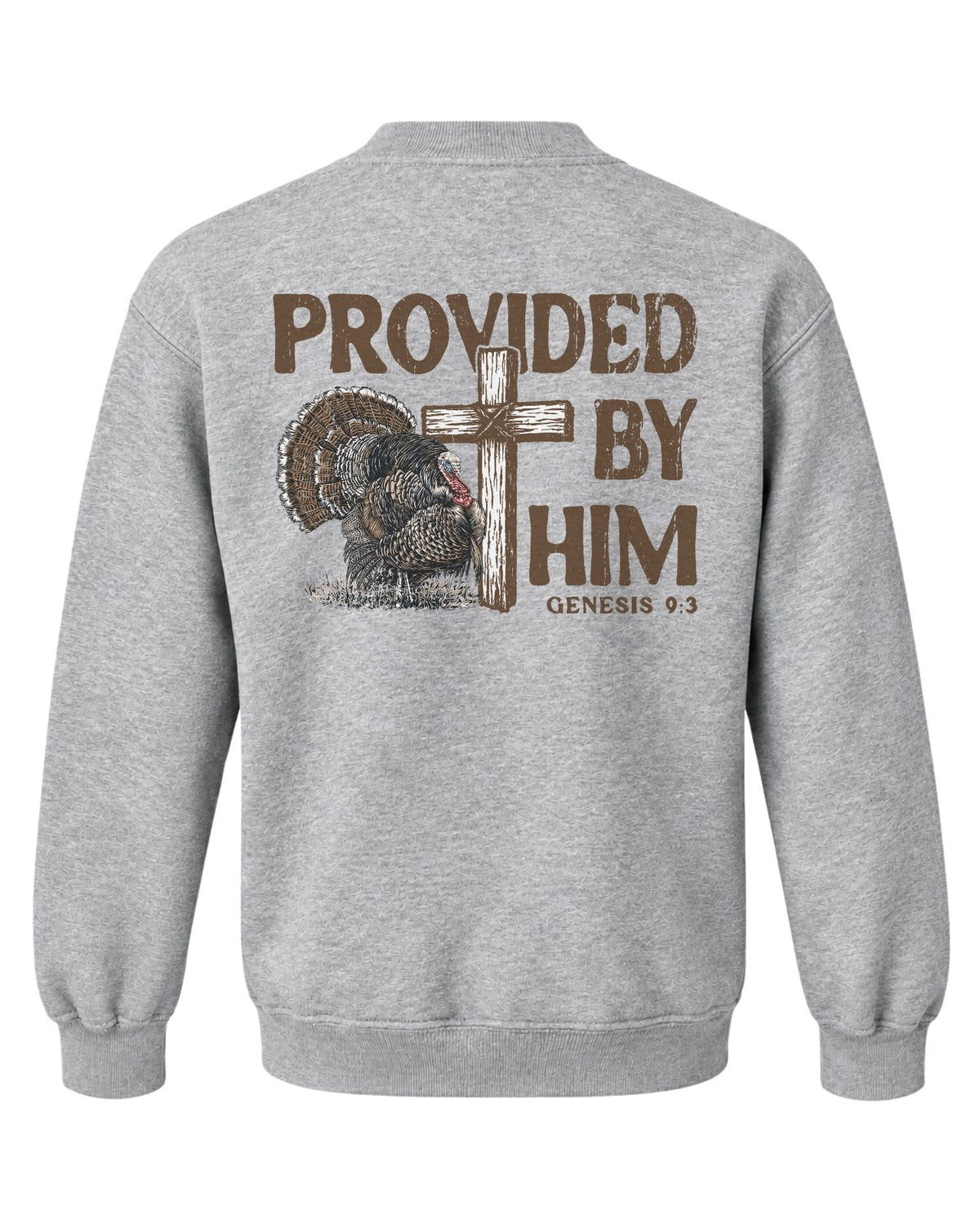 Youth Provided By Him Sweatshirt — SPORT GREY