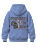 Youth Provided By Him Hoodie — CAROLINA BLUE