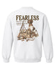 Youth Fearless Christian Hunter Sweatshirt — WHITE