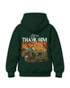 Youth Outdoors Thank Him Hoodie — FOREST GREEN