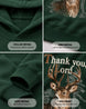 Youth Great Outdoors Faith Hoodie — FOREST GREEN