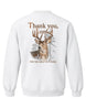 Youth Great Outdoors Faith Sweatshirt — WHITE